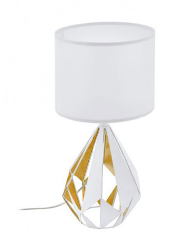 CANDEEIRO DE MESA  ILUMINAÇÃO 51 CM EGLO CARLTON 43078