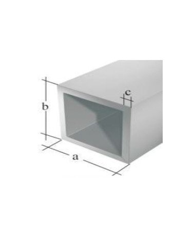 GAH TUBO QUAD.LISO ACO 1000MM 20X20X1,5