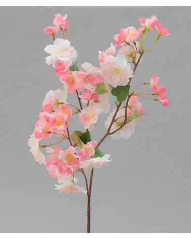 FLORA FLOR PESSEGUEIRO ROSA 67CM