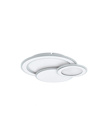 CANDEEIRO DE TETO LED ILUMINAÇÃO 49.5 CM EGLO MENTALURGIA 99397