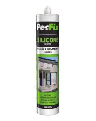 PECFIX SILICONE NEUTRO CLASSIC TRANSPARENTE 300ML