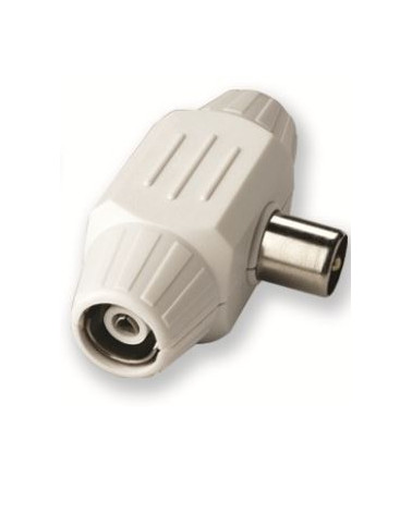 CONECTOR COAXIAL TRIPLA EM T