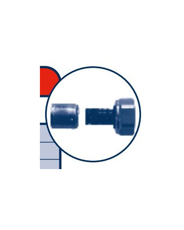 MULTIC. TERMINAL C/ PORCA 25X3/4"