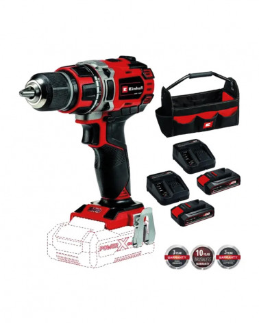 EINHELL BERBEQUIM IMPACTO S/FIO TP-CD 18/50 LI-I BL