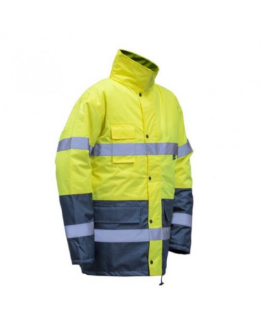 PARKA ALTA VISIBILIDADE IMPERMEAVEL AM.S