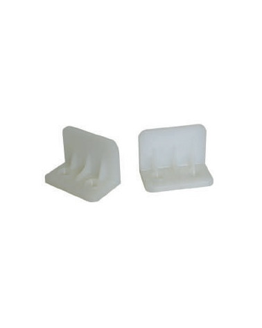 BATENTE P/ ESTORE EM L - PLASTICO BRANCO - BL2