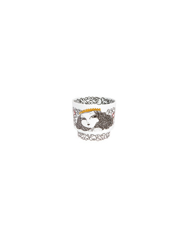 VA RAINHAS PORTUGAL VASO 18CM INES DE CASTRO