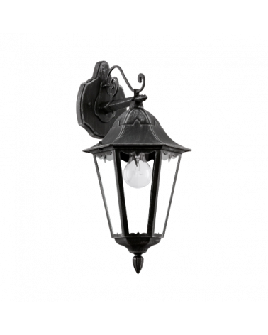 APLIQUE EXTERIOR  47.5 PRETO EGLO 93456
