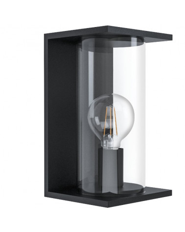 APLIQUE EXTERIOR  28 PRETO EGLO 98713