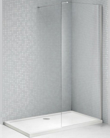 PAINEL FIXO DE DUCHE DUCHE CROMADO 120X195 CM FIXO 8