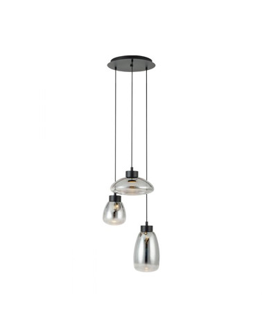 CANDEEIRO SUSPENSO LED ILUMINAÇÃO 46.5 CM EGLO SARNARRA 39784