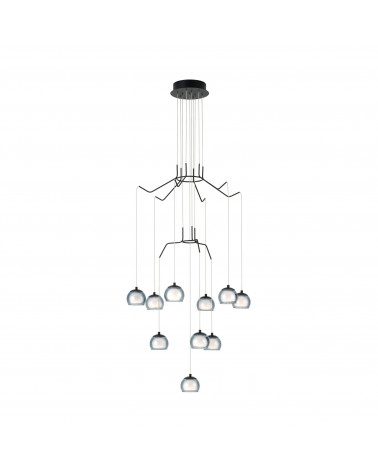 CANDEEIRO SUSPENSO LED ILUMINAÇÃO 67 CM EGLO ROVIGANA 39512