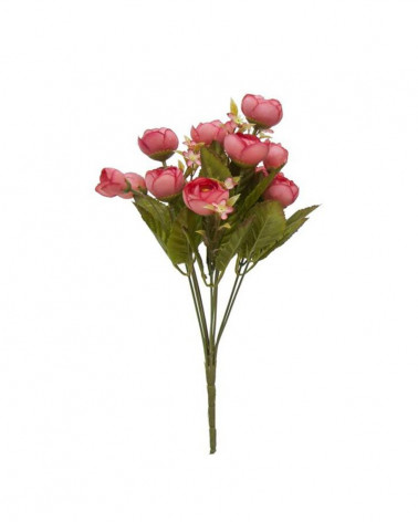 FLORA BOUQUE RENANCULOS ROSA VELHO X9