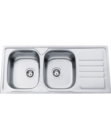 LAVA-LOIÇAS RODI OKIO LINE INOX 50X116 CM