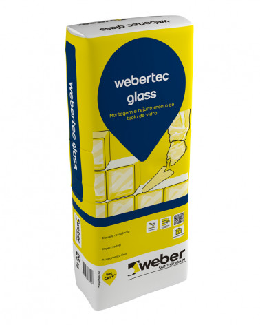 WEBER.TEC GLASS BRANCO 25KG