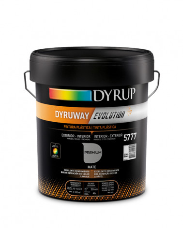 TINTA PLASTICA DYRUWAY - BR 15LTS