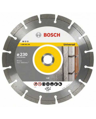 BOSCH DISCO DIAMANTE UNIVERSAL 230MM