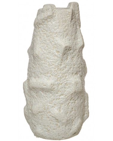 CASA JARRA CERAMICA BRANCA 20.5X20.5X41CM 28544