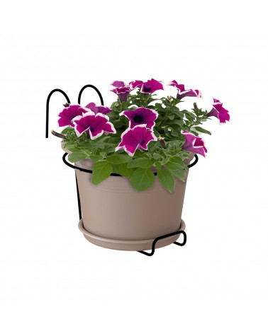 VASO PLÁSTICO TORTORA 20 CM