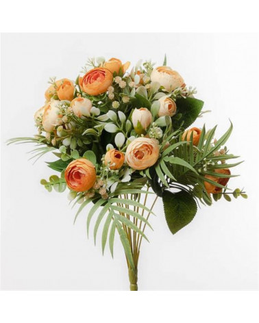 FLORA BOUQUET RENUNCULOS LARANJA 40CM
