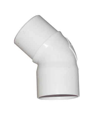 CALEIRA 1/2 CANA CURVA 110MM 45º BR *