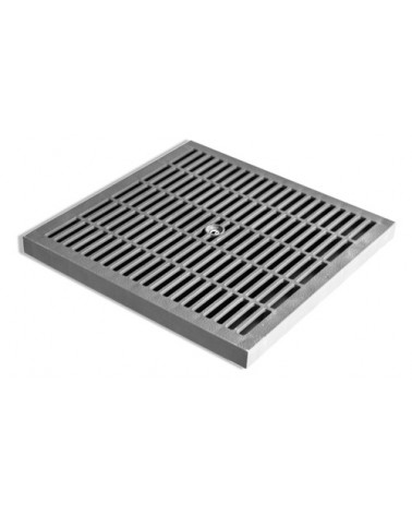 GRELHA SANEAMENTO PVC 55X55 CM