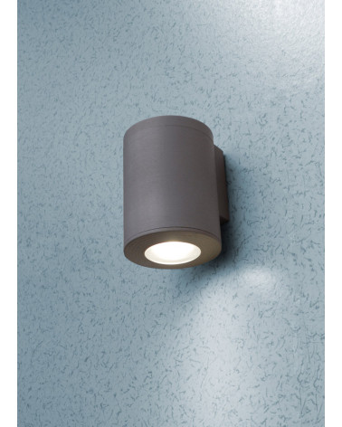 APLIQUE EXTERIOR LED 9.5 PRETO