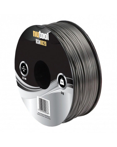 NUTOOL BOBINE FIO FLUXADO 0,8MM 900GRS ACO