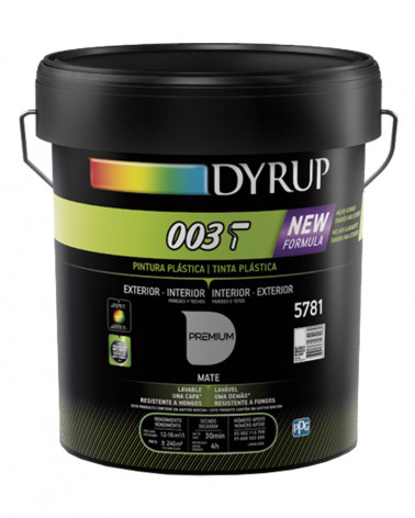 TINTA PLASTICA 003 - BR 5LTS