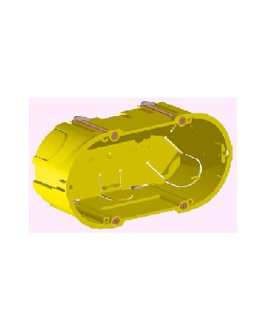 CAIXA APAREL. GESSO CARTONADO DUPLA Ø 65X142X50MM