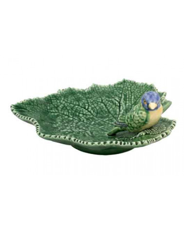 BORDAL P FOLHA CINERARIA 19 C/PASSARO AZUL