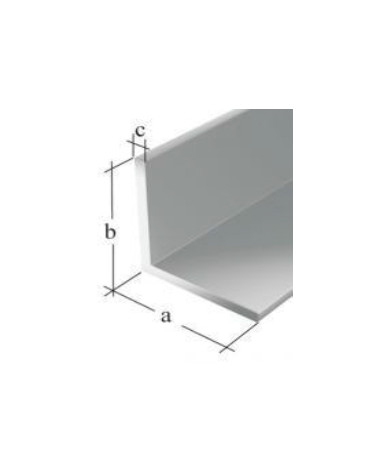 GAH PERFIL CANTO IGUAL 15X15/1000 ALUMIN. BRILH.