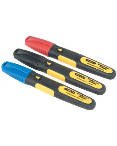 STANLEY MARCADOR FATMAX FINO BL 3UN TRICOLOR