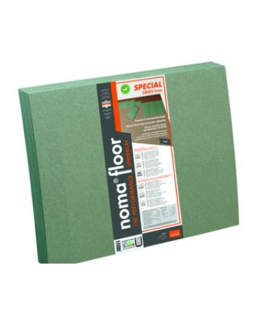 UNDERLAY SPECIAL GREEN 5.0MM 0,79X0,59MT (PACK15UN)