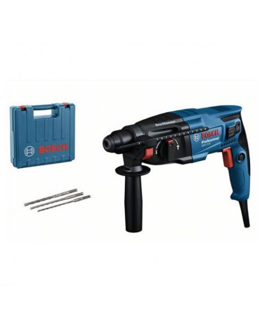 BOSCH MARTELO PERFURADOR 2-21 PROF.. (+ 3 BROCAS)
