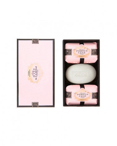 PORTUS CALE SABONETE 3X150G ROSE BLUSH