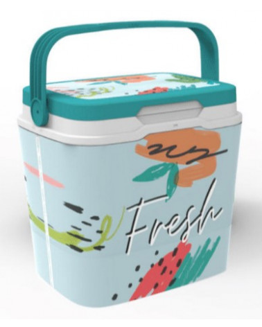 GELEIRA TERMICA RIGIDA FRESH FRUIT 29 LTS