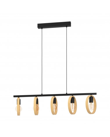 CANDEEIRO DE TETO  ILUMINAÇÃO 100.5 CM EGLO IPSDEN 43552