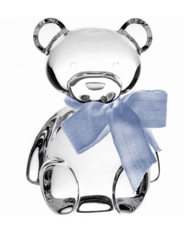 TEDDY BEARESTOJO C/ ESCULTURA LACO AZUL