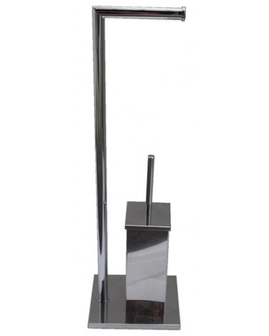 PIAÇABA DE PÉ CROMADO