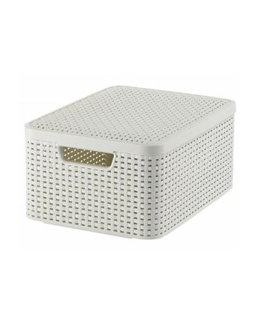 CURVER CAIXA ARRUM. C/TAMPA STYLE 30L 44X33X24CM BRANCA
