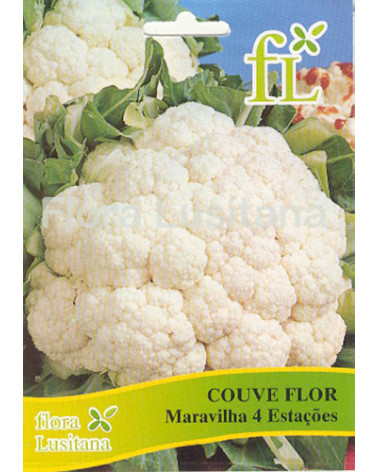 SEMENTE COUVE FLOR MARAVILHA 4 ESTACOES 5GR.