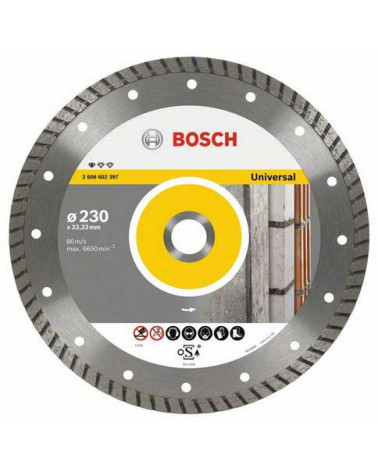 BOSCH DISCO DIAMANTE UNIVERSAL TURBO 230MM