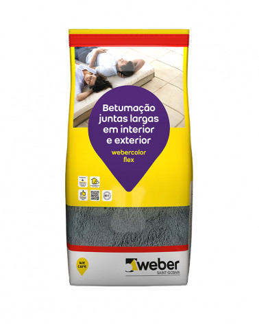 WEBERCOLOR FLEX 5 KG CINZA CLARO