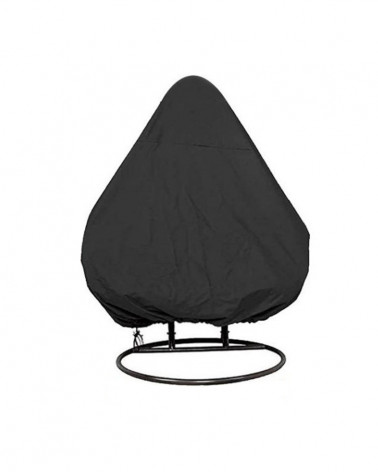 CAPA P/ CADEIRA SUSPENSA PRETA 230X200
