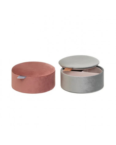 UNI ESTOJO JOIAS 2 CORES VELUDO