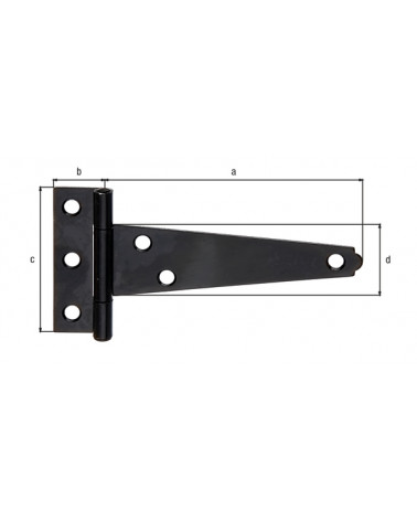 GAH DOBRADICA INGLESA 105MM PRETA