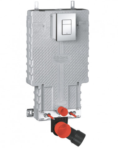 ESTRUTURA PARA SANITA GROHE UNISET + PLACA SKATE ESP. 130 MM