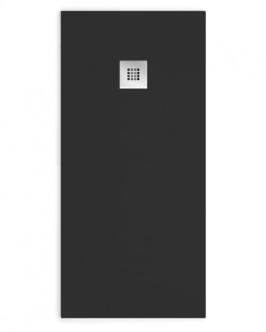 BASE DE DUCHE COMPÓSITO PEDRA PRETO 80X140 CM