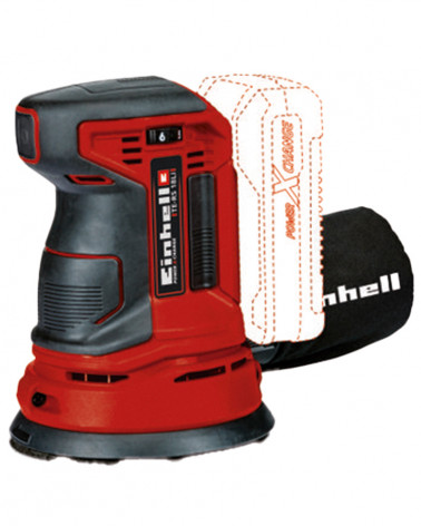 EINHELL LIXADORA ROTATIVA S/FIO TE-RS 18 LI Ø125